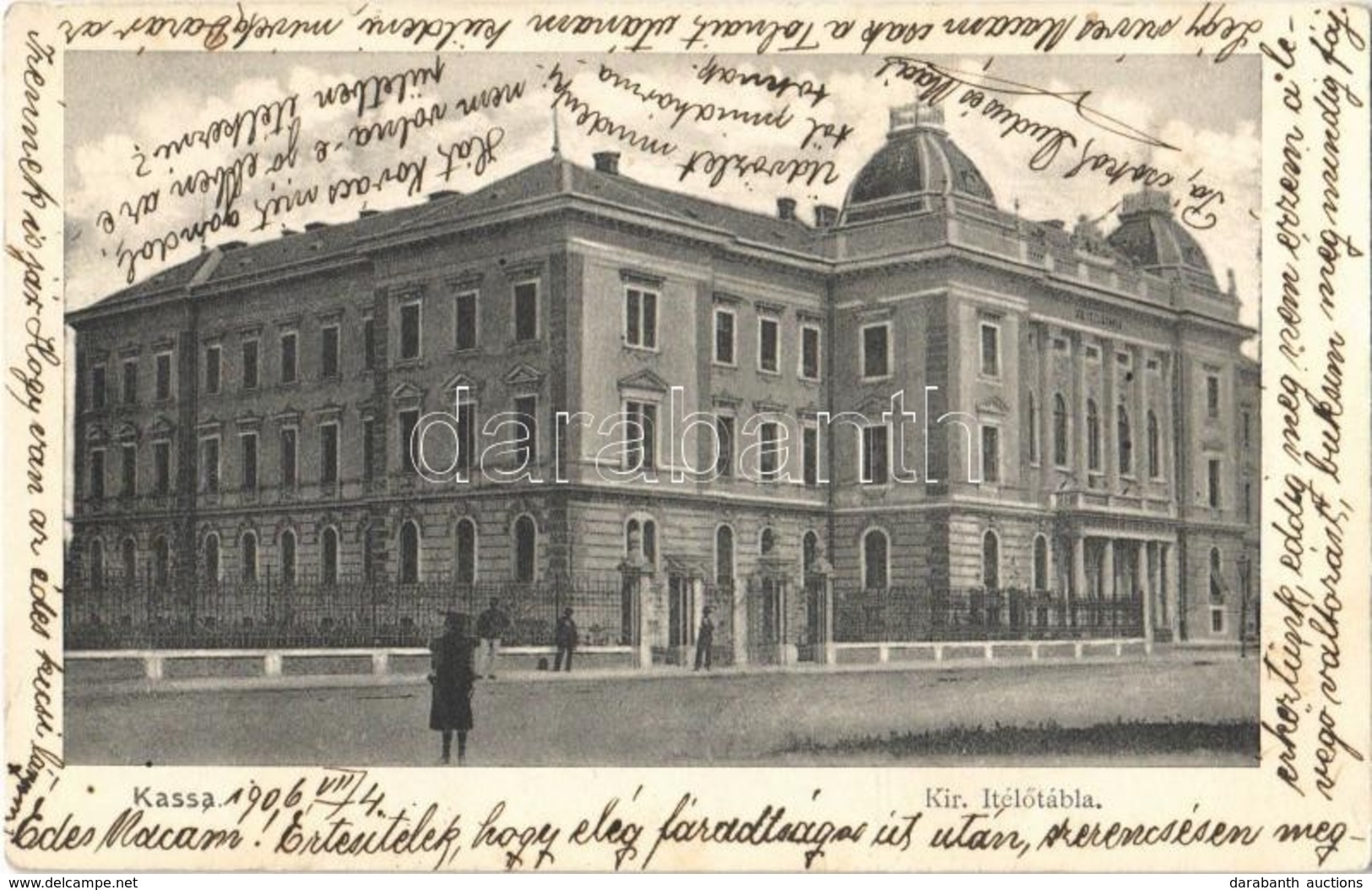 T2/T3 1906 Kassa, Kosice; Kir. Ítélőtábla / High Court - Autres & Non Classés