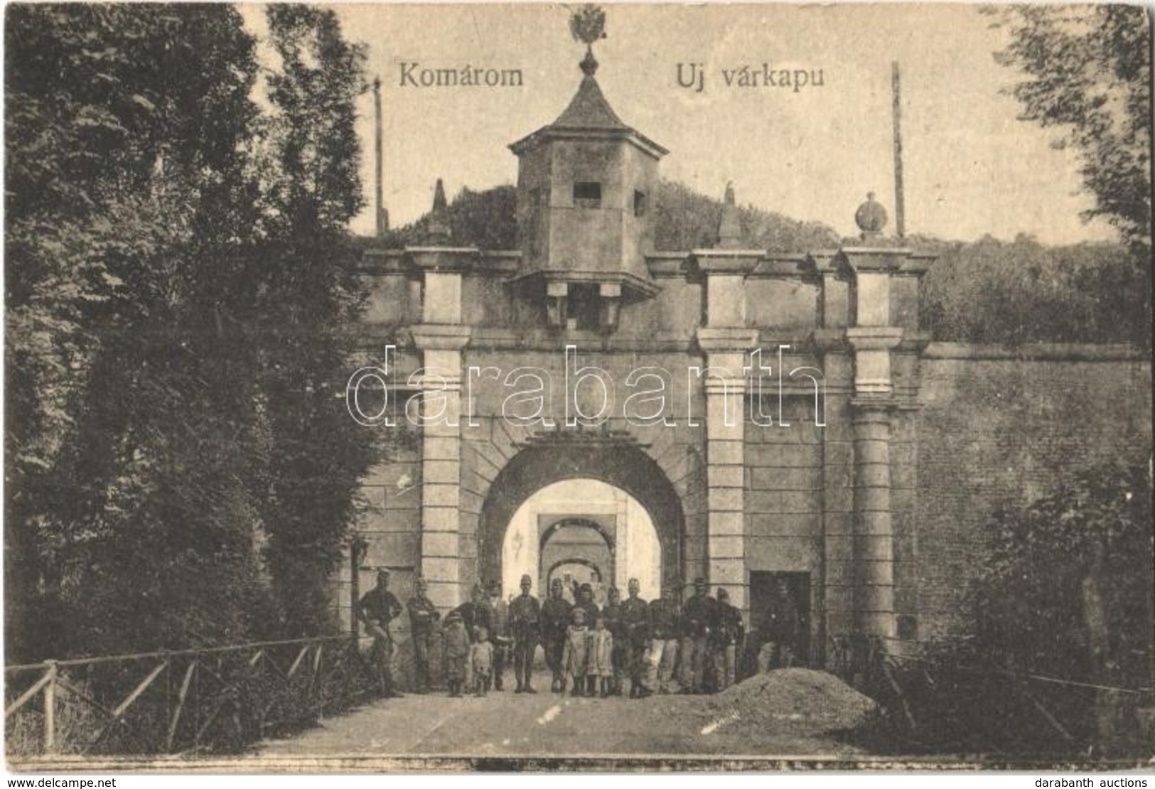 T2 Komárom, Komárnó; Új Várkapu / New Castle Gate - Otros & Sin Clasificación