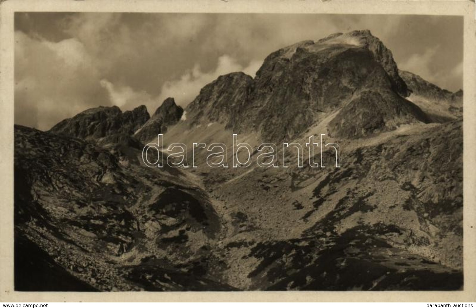 T2 1950 Tátra, Vysoké Tatry; Velka Studená Dolina / Nagy-Tarpataki-völgy / Valley - Autres & Non Classés