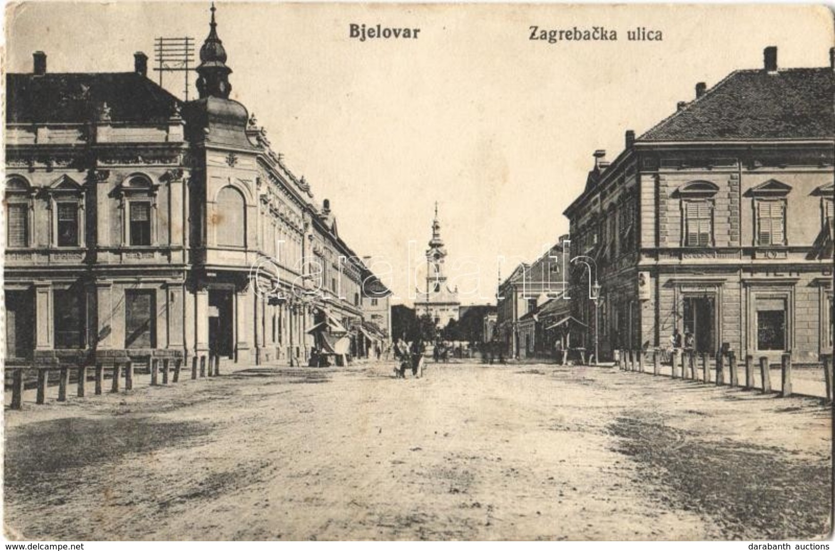 T2/T3 Belovár, Bjelovar; Zagrebacka Ulica / Street (EK) - Autres & Non Classés