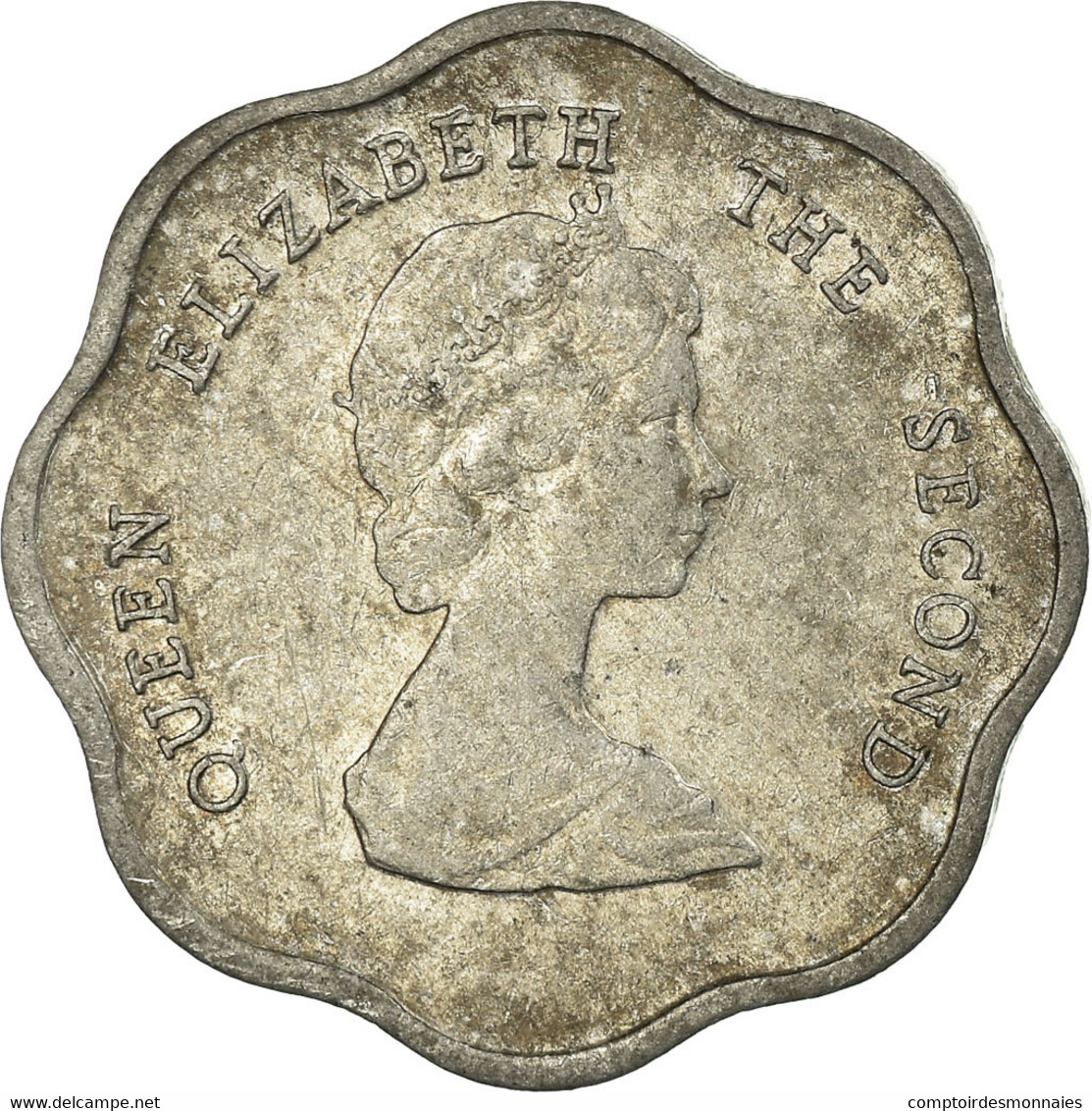 Monnaie, Etats Des Caraibes Orientales, Elizabeth II, Cent, 1987, TB+ - Caribe Oriental (Estados Del)