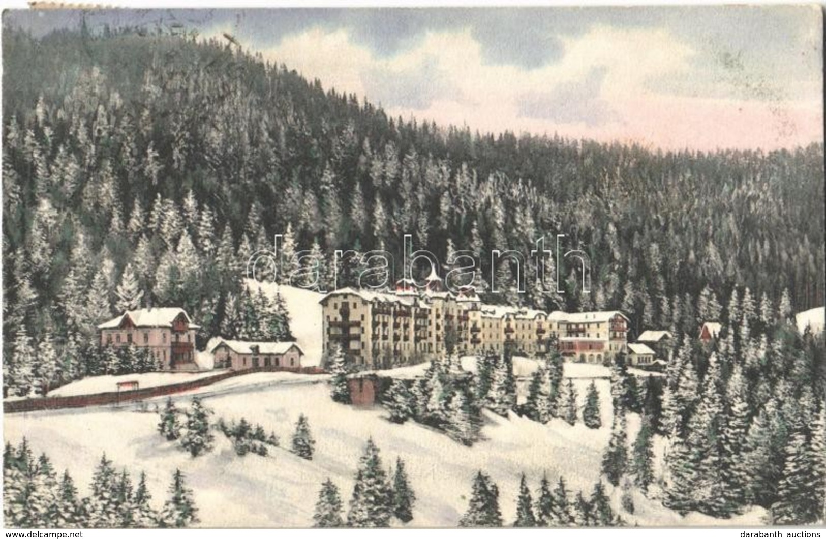 T2 Semmering, Hotel Panhans Und Villa Lamprecht In Winter - Autres & Non Classés