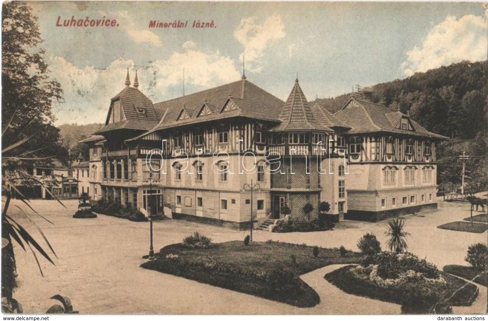 T2/T3 1913 Luhacovice, Minerální Lázné / Spa, Mineral Baths (EK) - Ohne Zuordnung