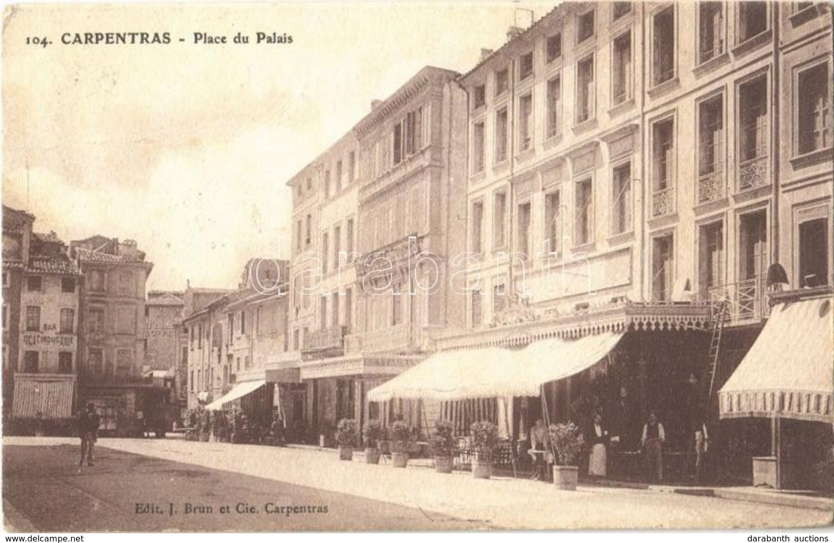 * T3 Carpentras, Place Du Palais / Palace Square, Hotel De La Poste, Shops  (Rb) - Sonstige & Ohne Zuordnung
