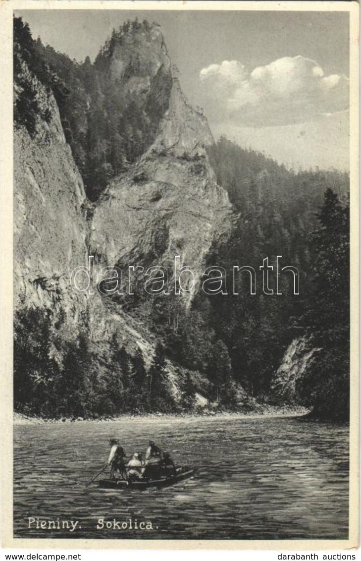 T1/T2 1934 Pieniny, Sokolica / Mountain, Lake, Boat - Sonstige & Ohne Zuordnung