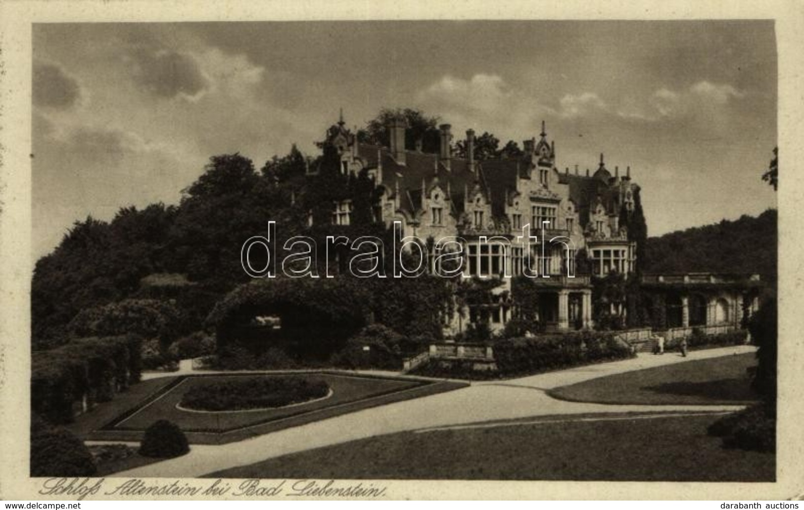 ** T1/T2 Bad Liebenstein, Schloss Altenstein / Palace, Park - Ohne Zuordnung