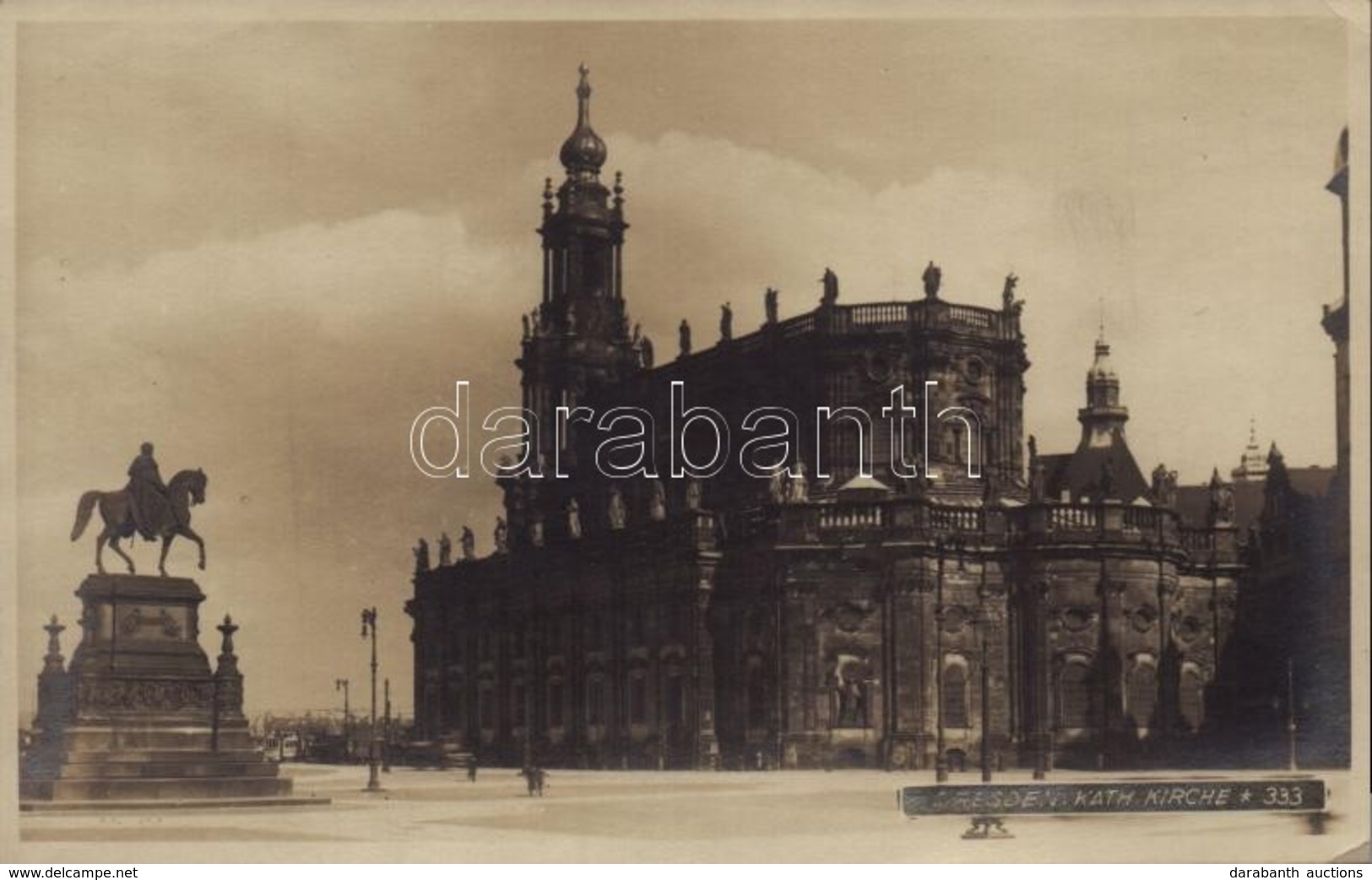 * T2/T3 Dresden, Kath. Kirche / Catholic Church, Monument (EK) - Non Classés