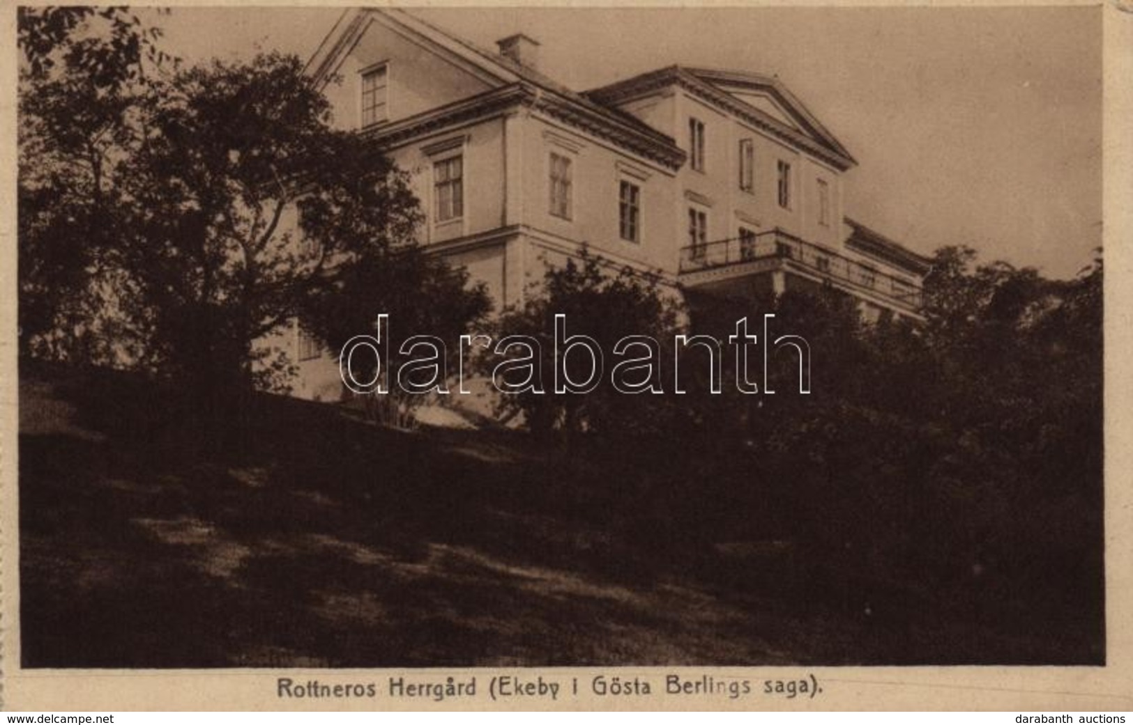 ** T2 Sunne, Rottneros Herrgard (Ekeby I Gösta Berlings Saga) / Manor House - Sonstige & Ohne Zuordnung