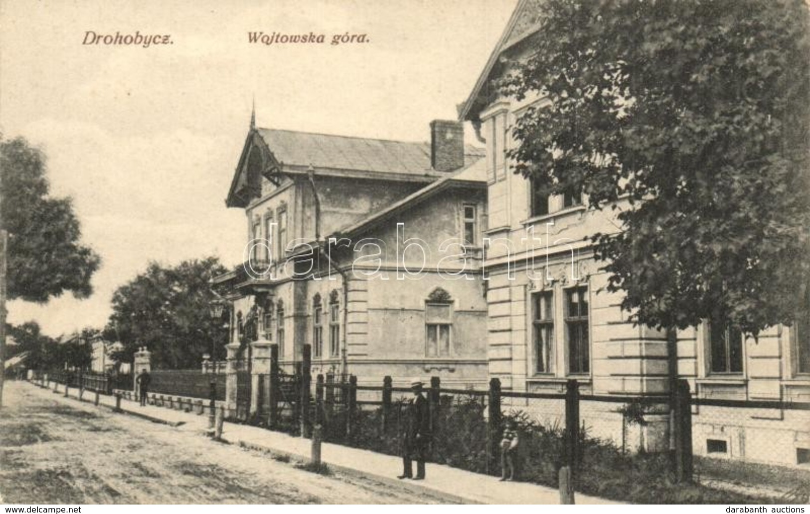 * T2 Drohobych, Drohobycz; Wojtowska Góra / Street View With Villas - Sonstige & Ohne Zuordnung