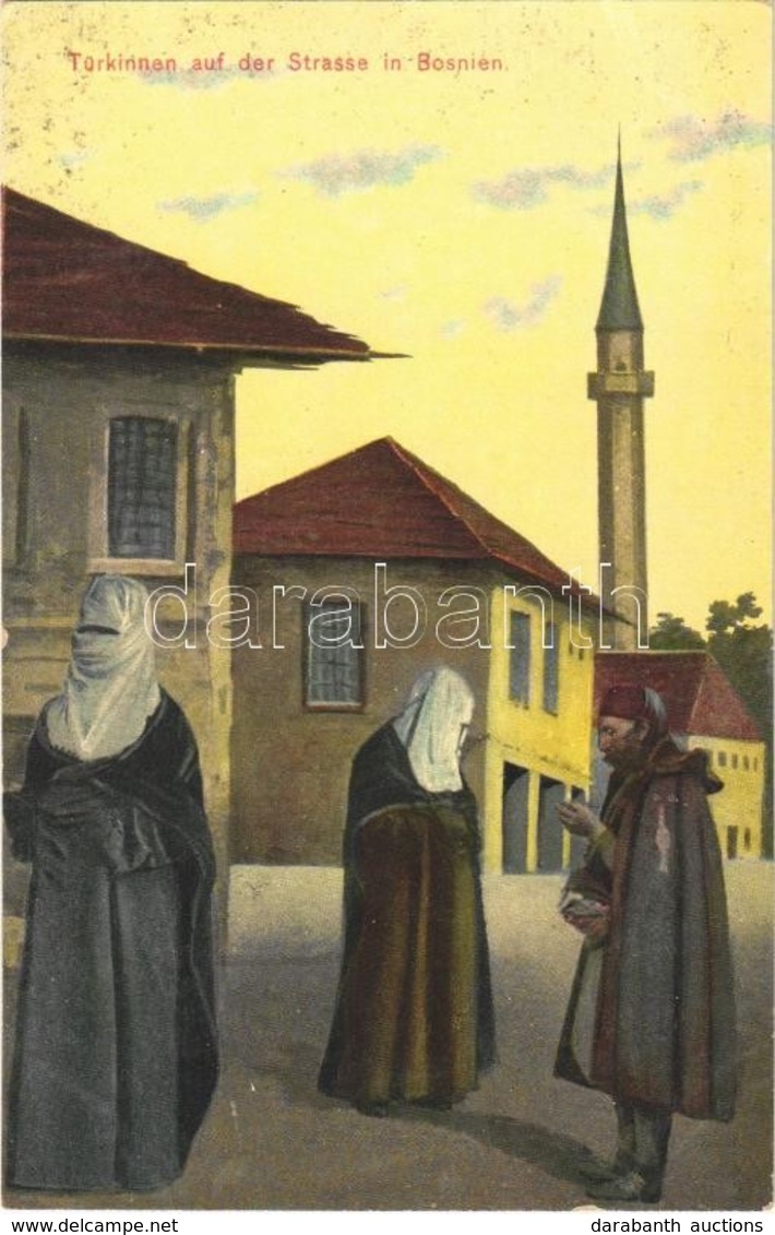 ** T1 Türkinnen Auf Der Strasse In Bosnien / Turkish Folklore, People On The Streets In Bosnia - Ohne Zuordnung