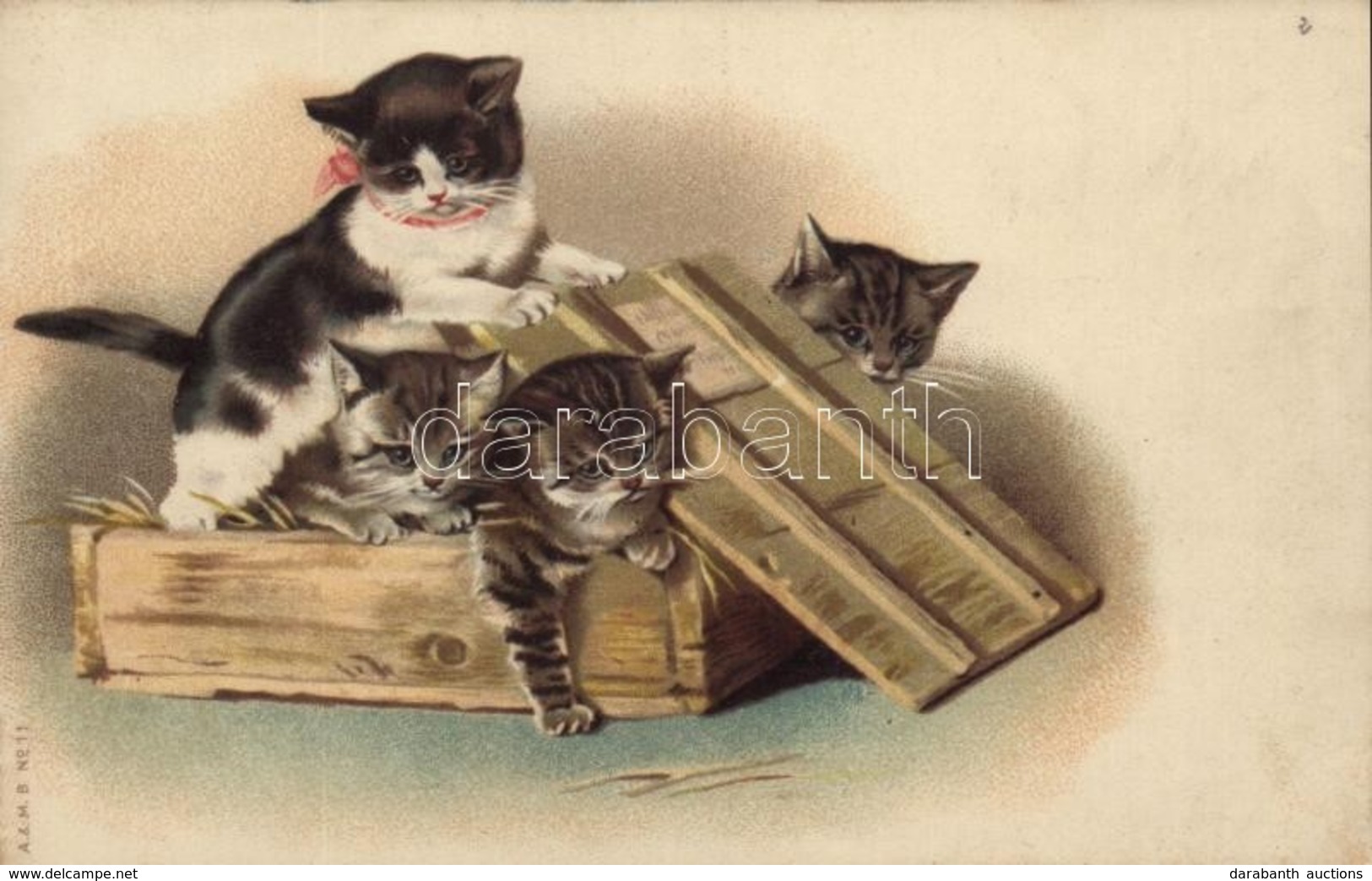 * T2 Cats. A & M.B. No. 11. Litho - Ohne Zuordnung