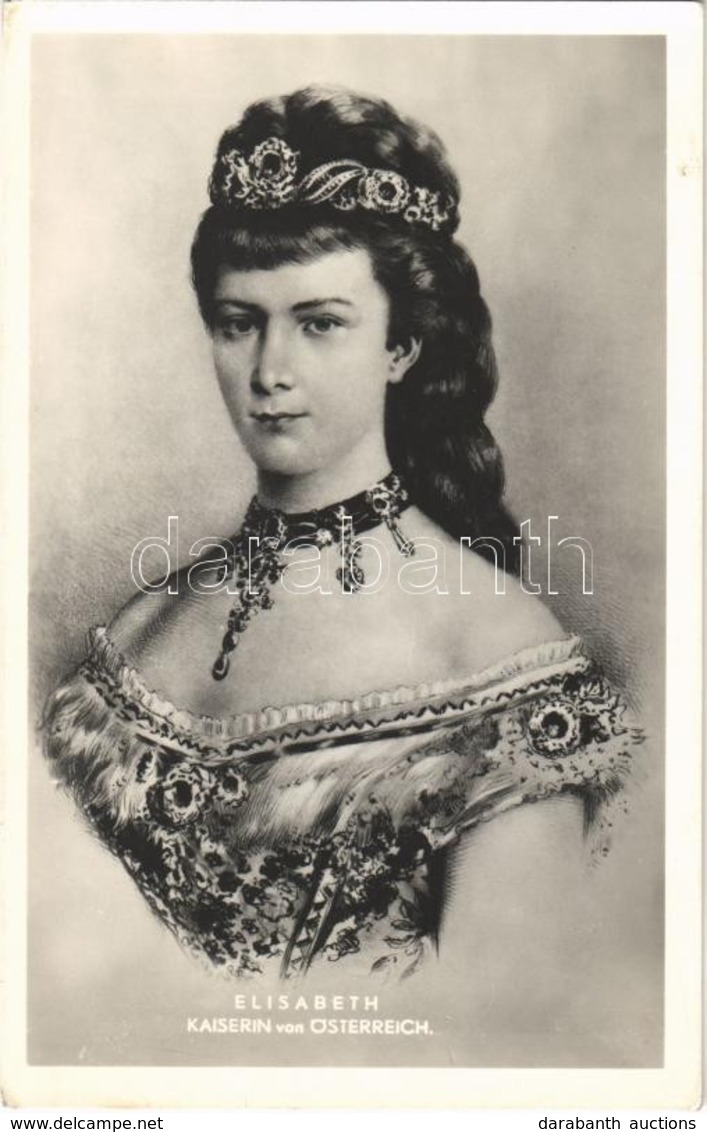 * T2 1961 Kaiserin Elisabeth / Erzsébet Királyné (Sisi) / Empress Elisabeth Of Austria - Modern Postcard - Ohne Zuordnung