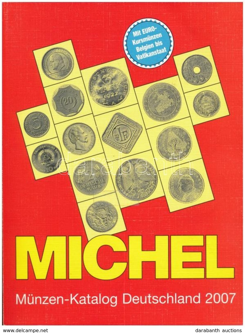 Michel: Münzen-Katalog Deutschland 2007. Schwaneberger Verlag GmbH, 2007. Használt, De Jó állapotban. - Ohne Zuordnung