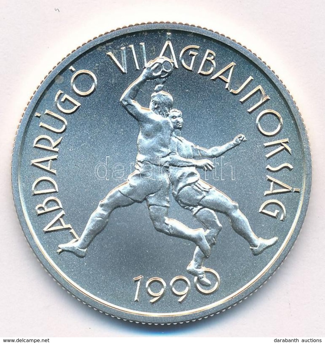 1989. 500Ft Ag 'Labdarúgó Világbajnokság - Két Játékos' T:BU Adamo EM108 - Ohne Zuordnung