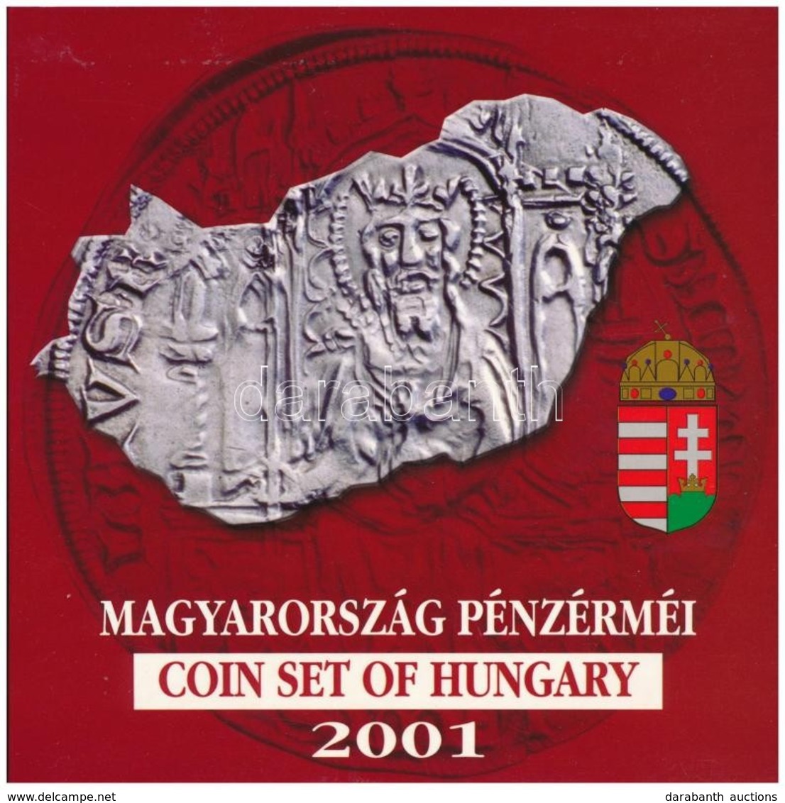 2001. 1Ft-100Ft (7xklf) Forgalmi Sor Dísztokban, 'Magyarország Pénzérméi' Sorozat T:PP Adamo FO34.1 - Ohne Zuordnung