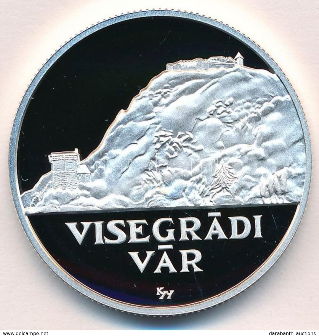 2004. 5000Ft Ag 'Visegrádi Vár' T:PP Adamo EM192 - Ohne Zuordnung