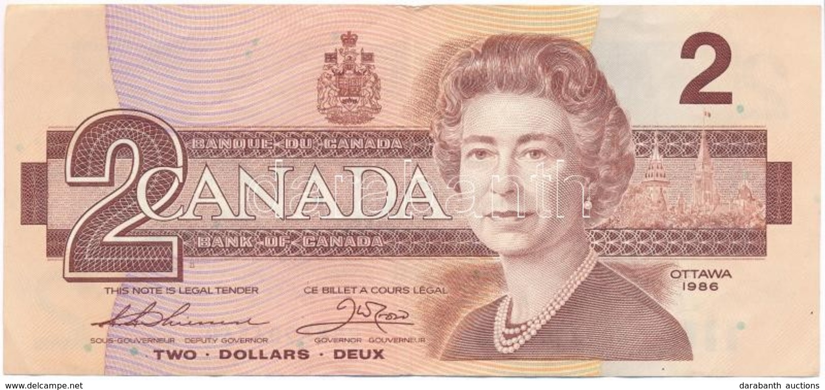 Kanada 1986. 2$ T:III
Canada 1986. 2 Dollars C:F - Non Classés