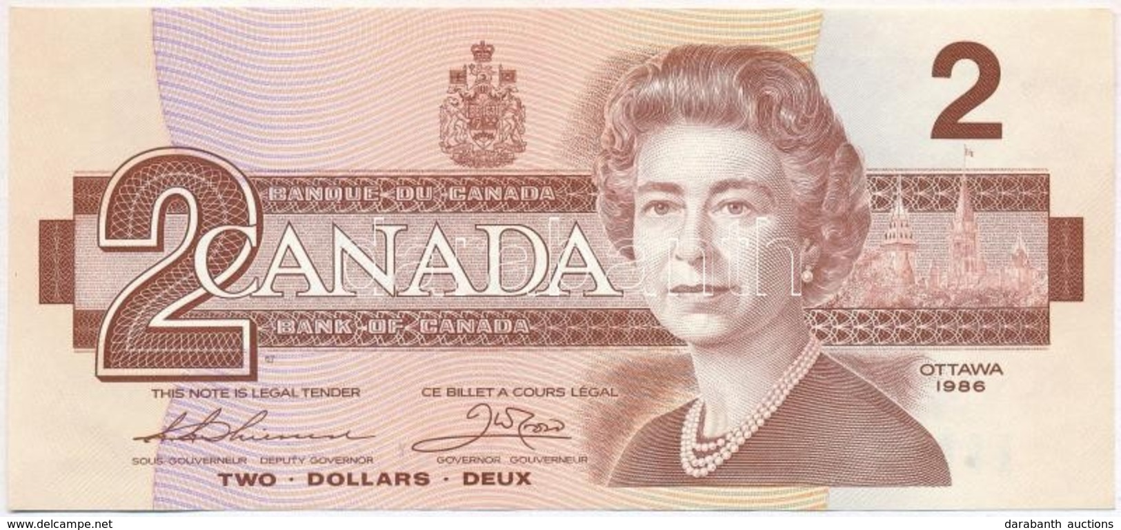 Kanada 1986. 2$ T:I-
Canada 1986. 2 Dollars C:AU
Krause 94 - Non Classés