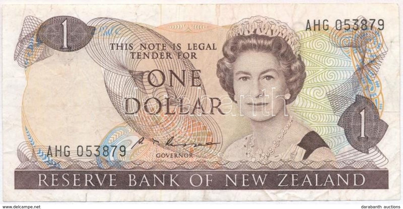 Új-Zéland 1985-1989. 1$ T:III 
New Zealand 1985-1989. 1 Dollars C:F 
Krause 169 - Sin Clasificación