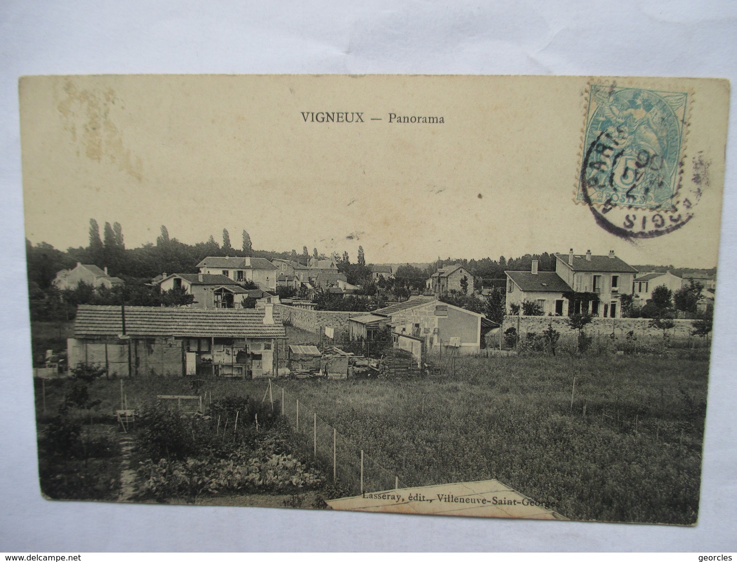 MONTARGIS   A  PARIS              ....    VIGNEUX        TTB - Poste Ferroviaire