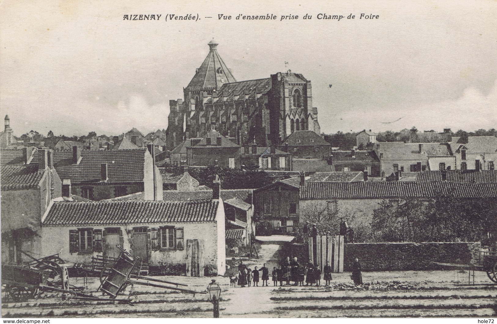 85 - Aizenay (Vendée) - Vue D"ensemble Prise Du Champ De Foire - Aizenay