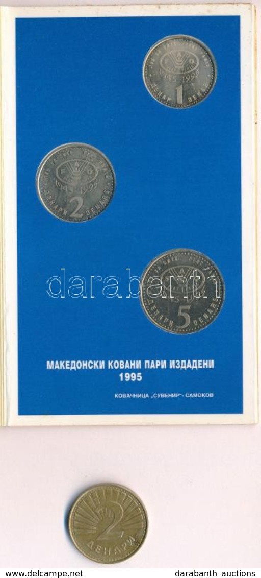 Macedónia 1993. 2D + 1995. 1D-5D 'FAO' (3xklf) Forgalmi Sor T:2,1
Macedonia 1993. 2 Denar + 1995. 1 Denar - 5 Denar 'FAO - Ohne Zuordnung