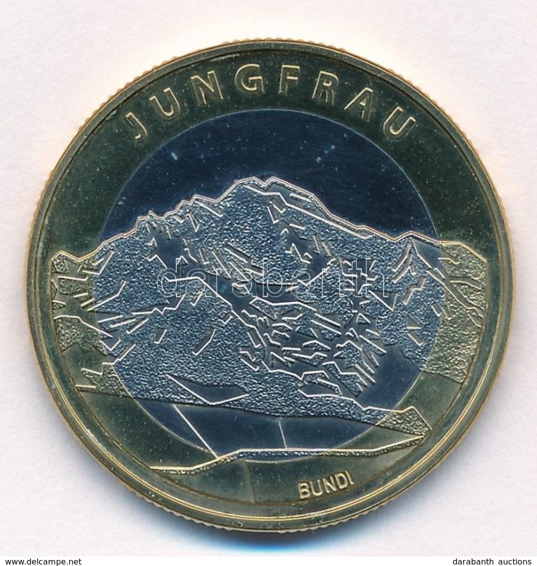 Svájc 2005. 10Fr 'Jungfrau' T:1-
Switzerland 2005. 10 Francs 'Jungfrau' C:AU - Ohne Zuordnung