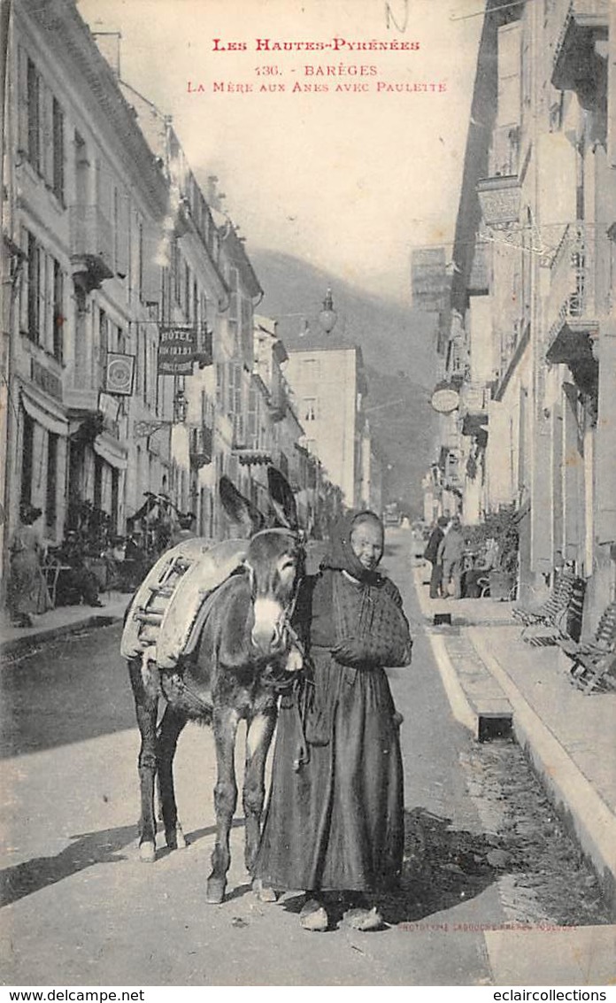 Barèges         65        La Mère Aux ânes Avec Paulette       (voir Scan) - Sonstige & Ohne Zuordnung