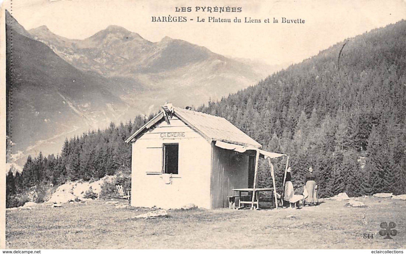 Barèges         65        Le Plateau Du Lien Et La Buvette (Crèmerie)       (voir Scan) - Andere & Zonder Classificatie