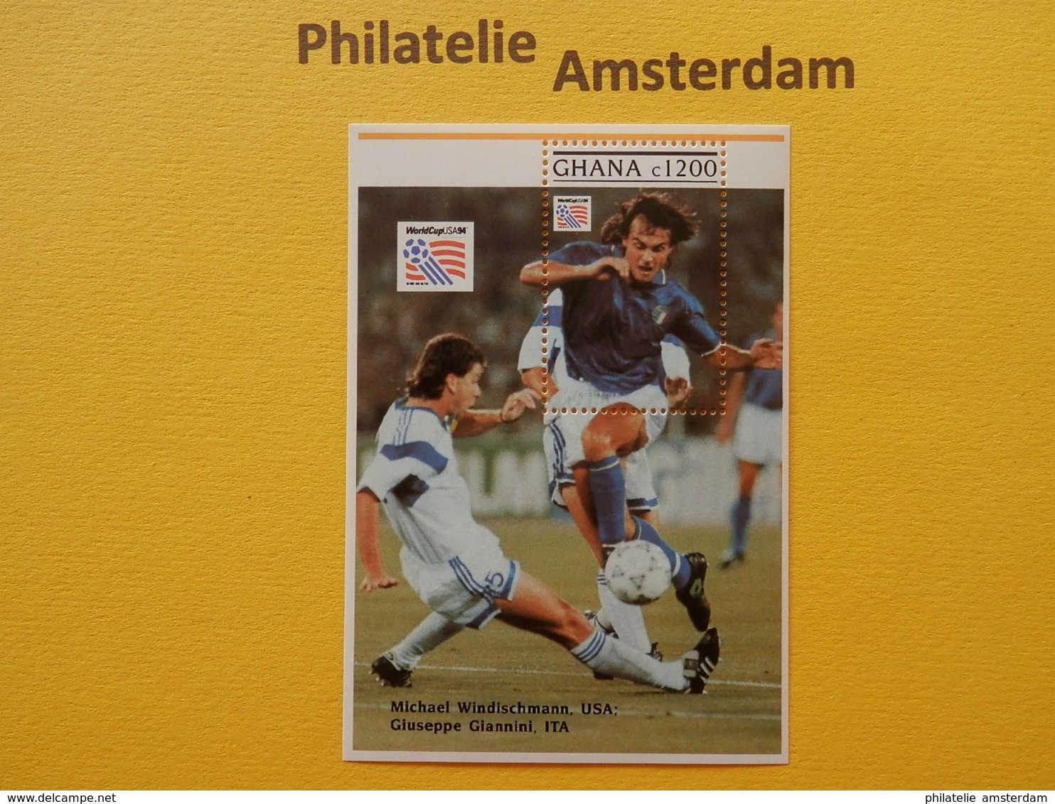 Ghana 1993, FOOTBALL SOCCER VOETBAL FUSSBALL FUTBOL CALCIO: Mi 1892, Bl. 235, ** - 1994 – USA