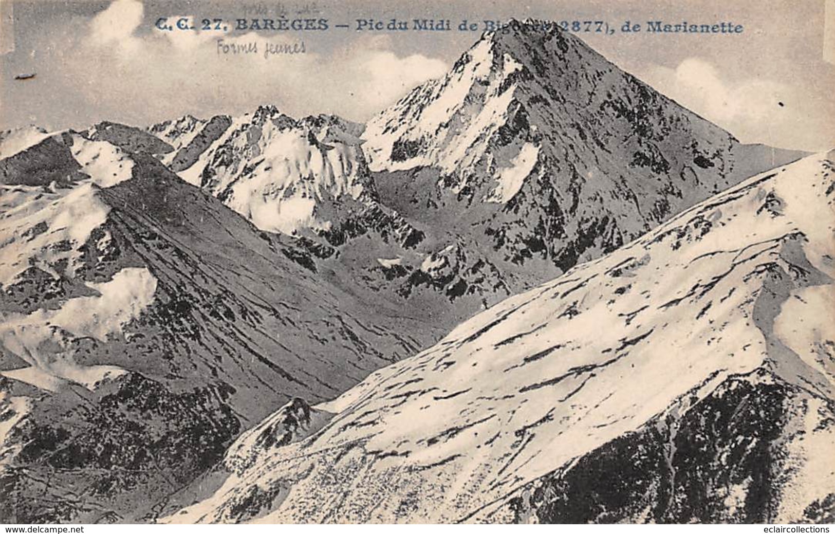 Barèges         65        Le Pic Du Midi De Bigorre De Marianette       (voir Scan) - Other & Unclassified