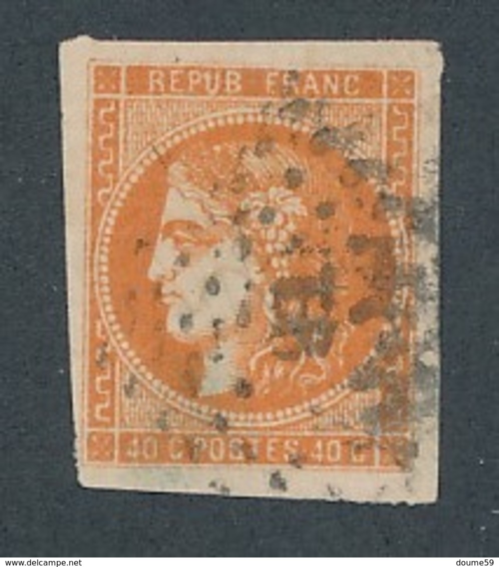 DH-138: FRANCE: Lot Avec "BORDEAUX" N°48 Obl  Obl Signé BRUN - 1870 Emissione Di Bordeaux