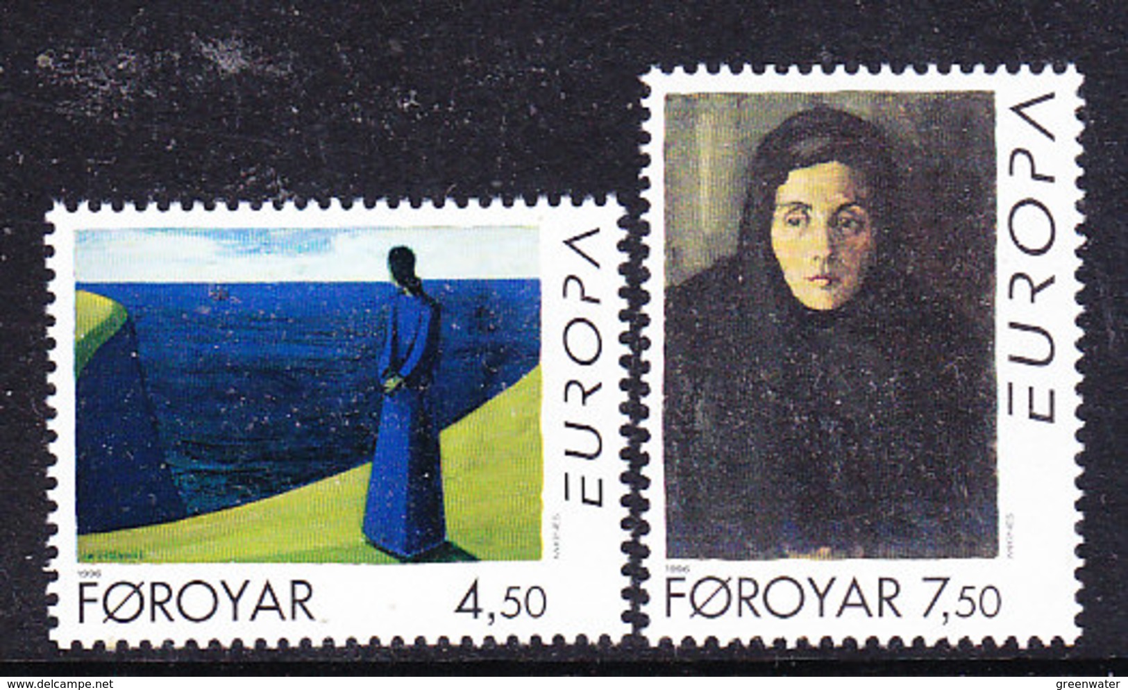 Europa Cept 1996 Faroe Islands 2v ** Mnh (45906A) KNOCK OUT PRICE - 1996