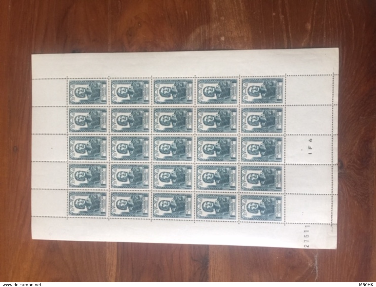 YV 765 à 770 , Feuille N** Complete De 25 Timbres , Serie Complete Cote 325++ Euros - Fogli Completi