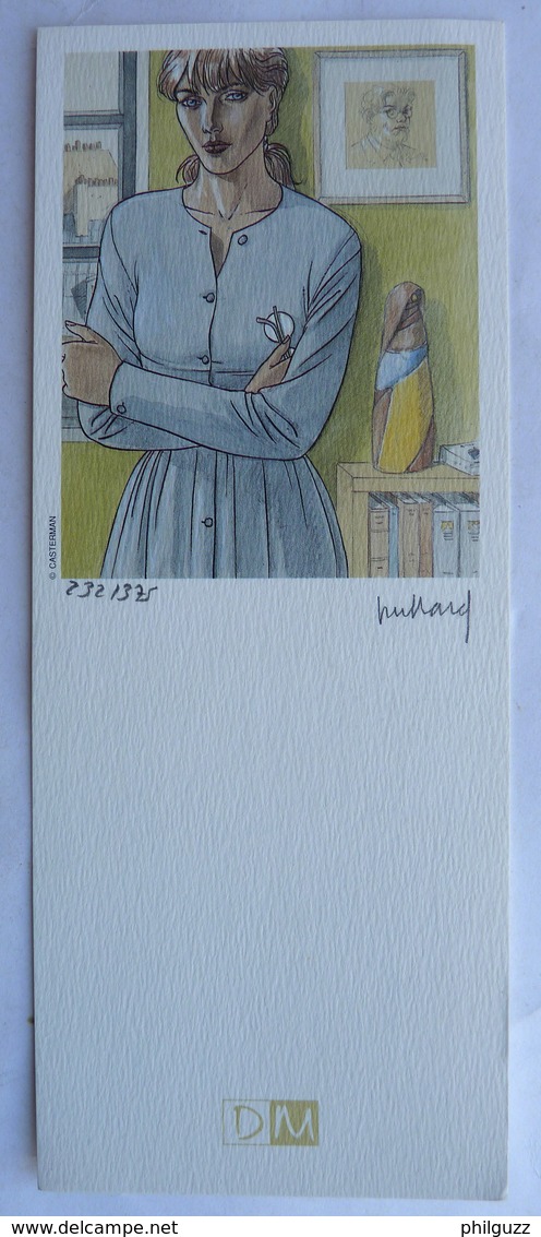 Ex Libris - Marque Page JUILLARD - LE CAHIER BLEU APRES LA PLUIE - NS - DM 1998 XL - Illustrators J - L