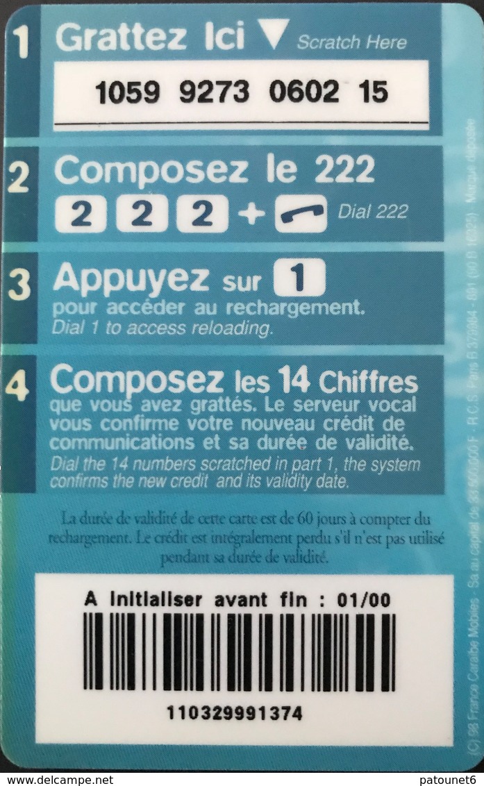 ANTILLES FRANCAISES - France Caraïbes Mobile - Orange - Ameris 150 - Antillas (Francesas)