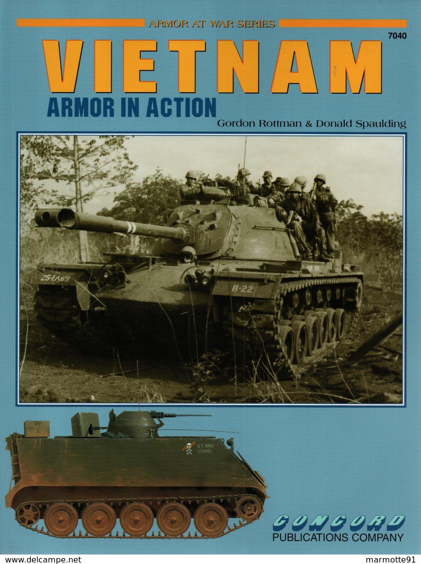 VIETNAM ARMOR IN ACTION ARME BLINDEE CHARS US ARMY - Inglese