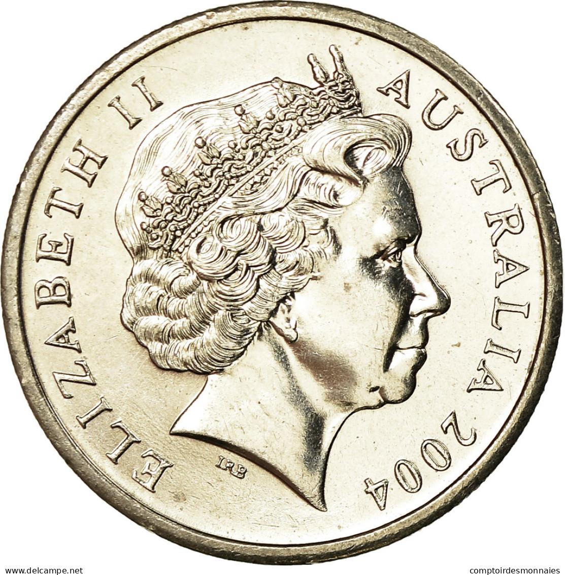 Monnaie, Australie, Elizabeth II, 5 Cents, 2004, Melbourne, TTB, Copper-nickel - Victoria