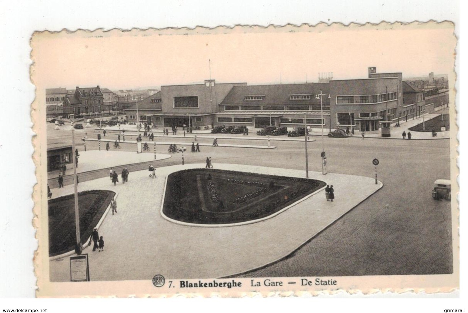 7.Blankenberghe  La Gare - De Statie - Blankenberge