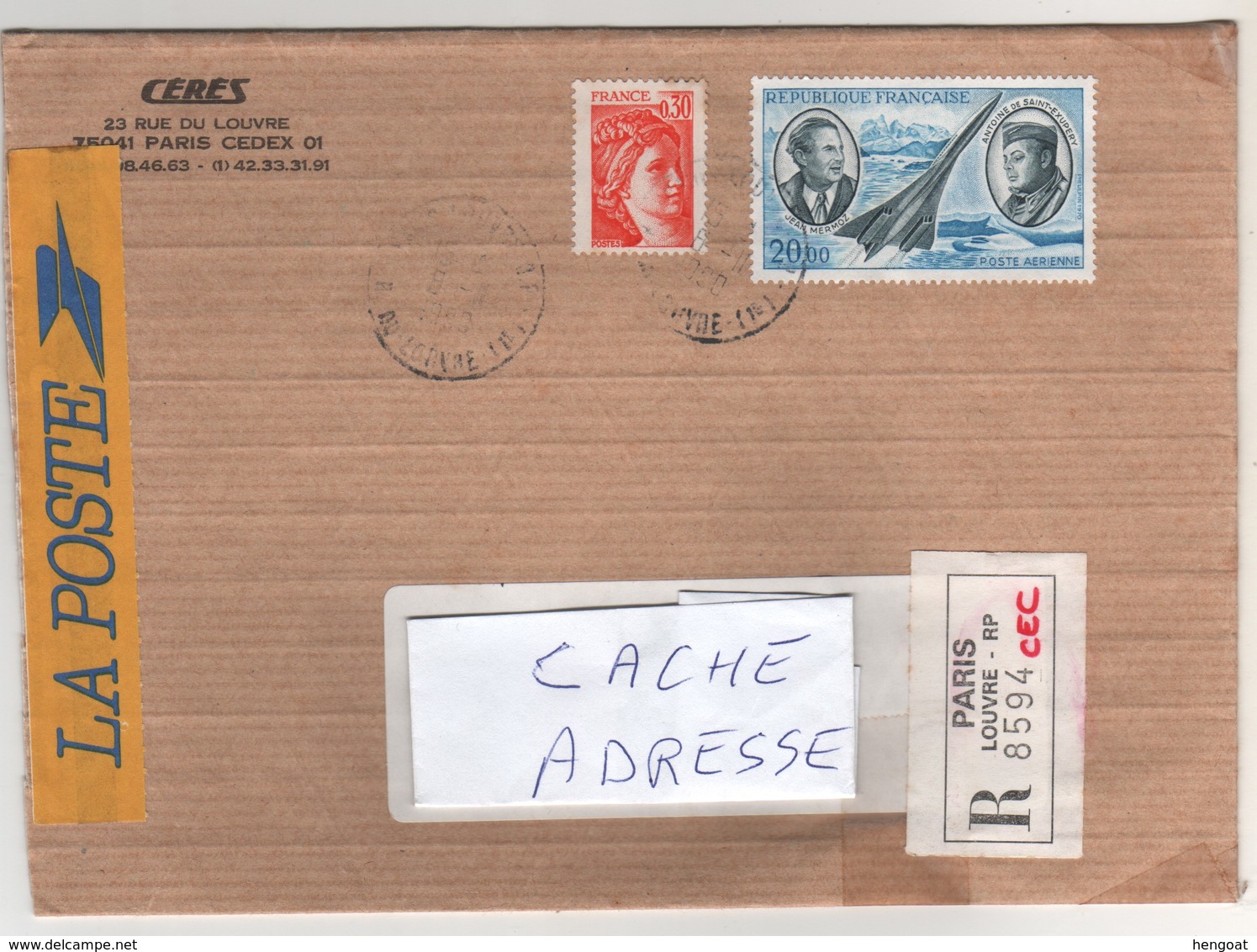 Beaux Timbres , Stamps Sur Lettre Recommandée ( Registered Letter ) Du 06/11/1990 Pour La France - Lettres & Documents