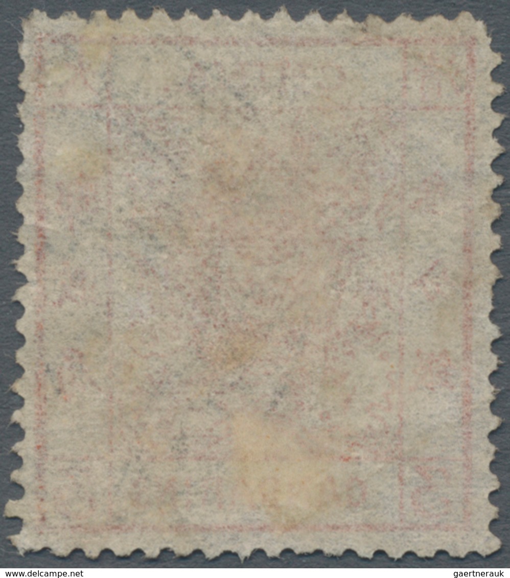 China: 1878, Large Dragon Thin Paper 3 Ca. Vermilion Canc. "CUS(TOMS) CHINKIA(NG) MAY ...81", Slight - Sonstige & Ohne Zuordnung