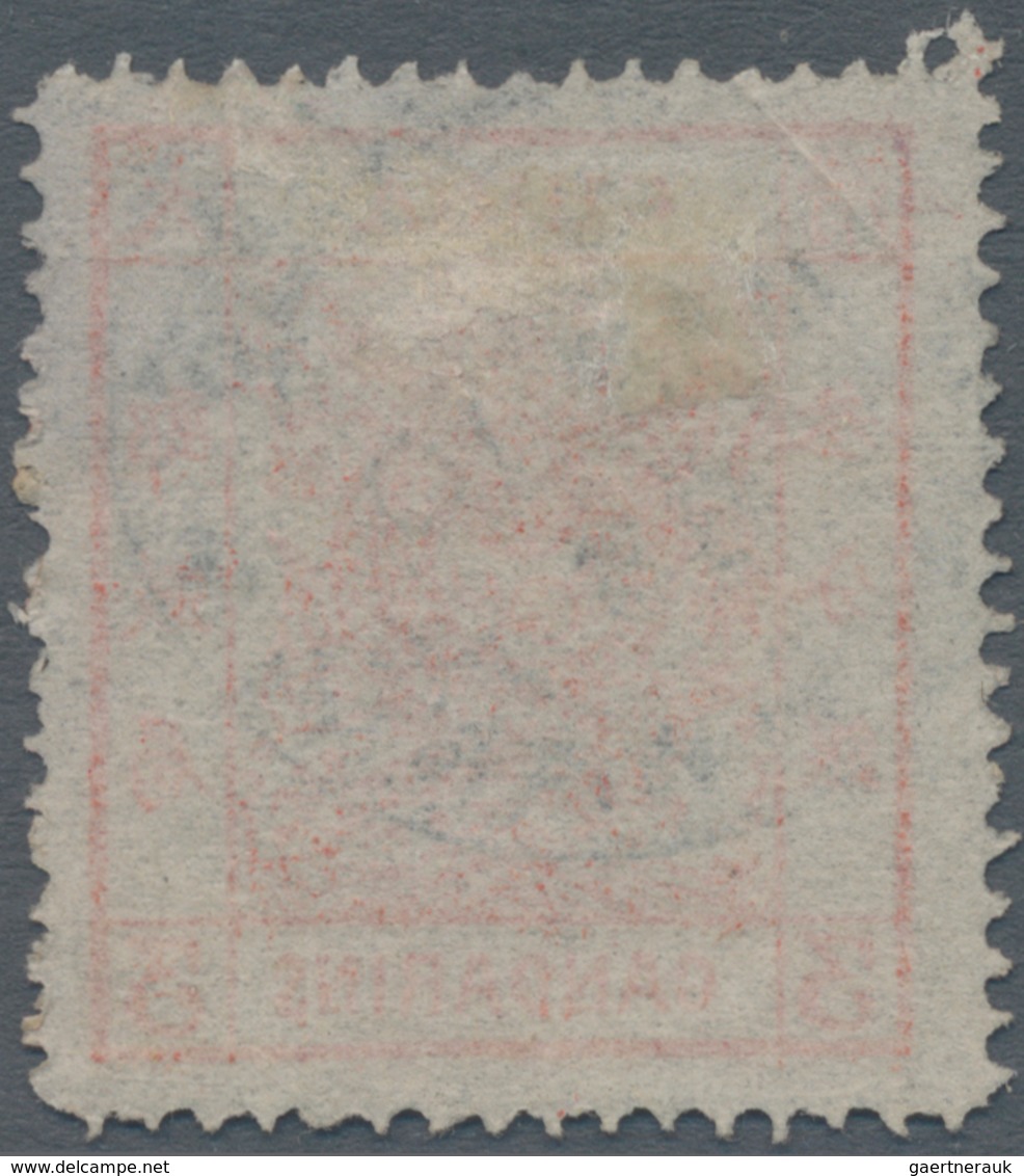 China: 1878, Large Dragon Thin Paper 3 Ca. Dark Red Canc. "(CUST)OMS (NE)CHWANG MAR 10 83", Corner C - Autres & Non Classés