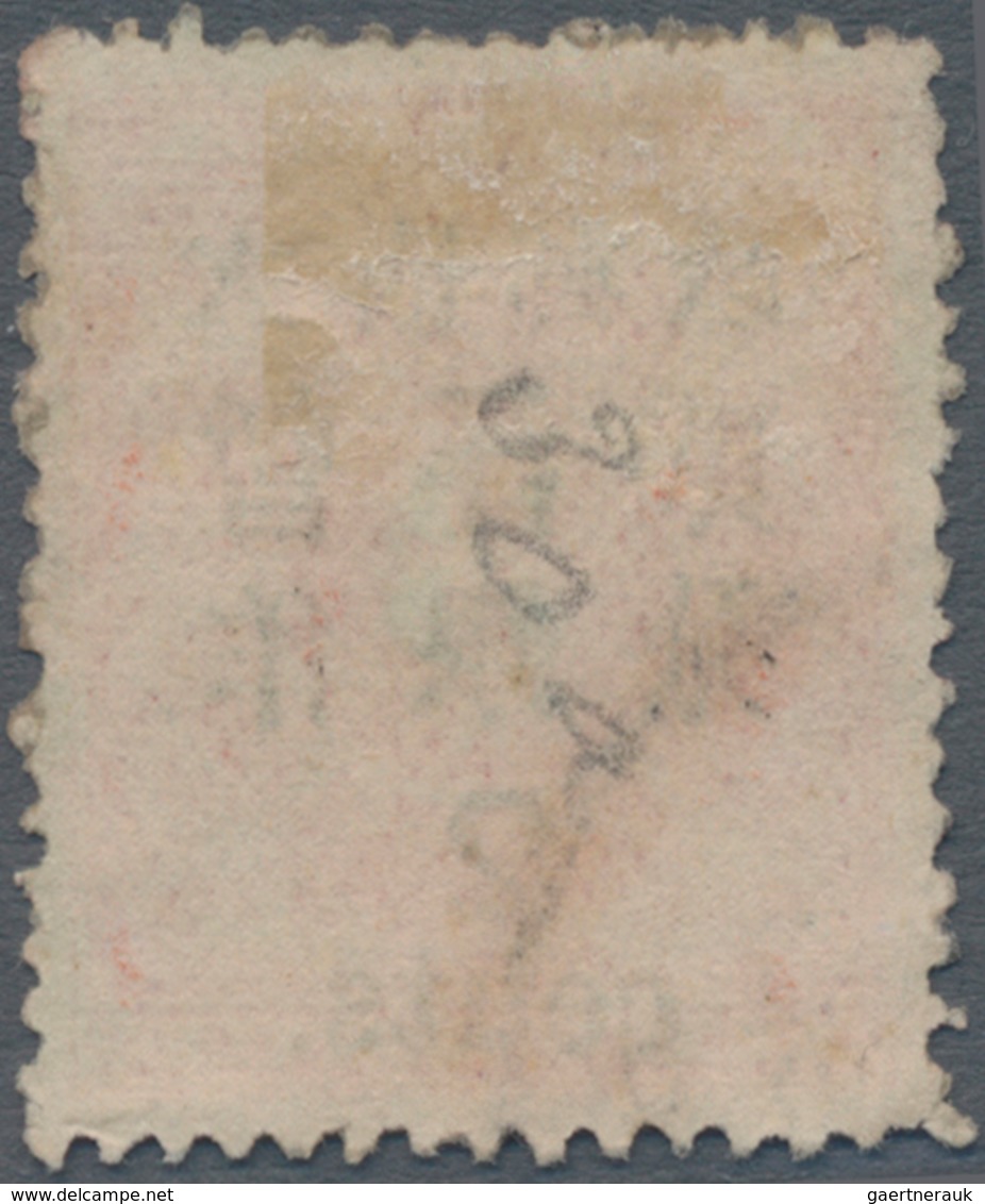 China: 1897, Red Revenue Large 2c On 3c, Used (Michel €300). - Autres & Non Classés