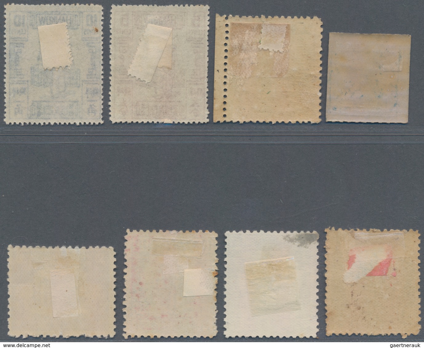 China - Lokalausgaben / Local Post: Hankow, 1893/96, 5 C. Used And 1894 2 C./10 C. Resp. 1896 2 C./1 - Sonstige & Ohne Zuordnung