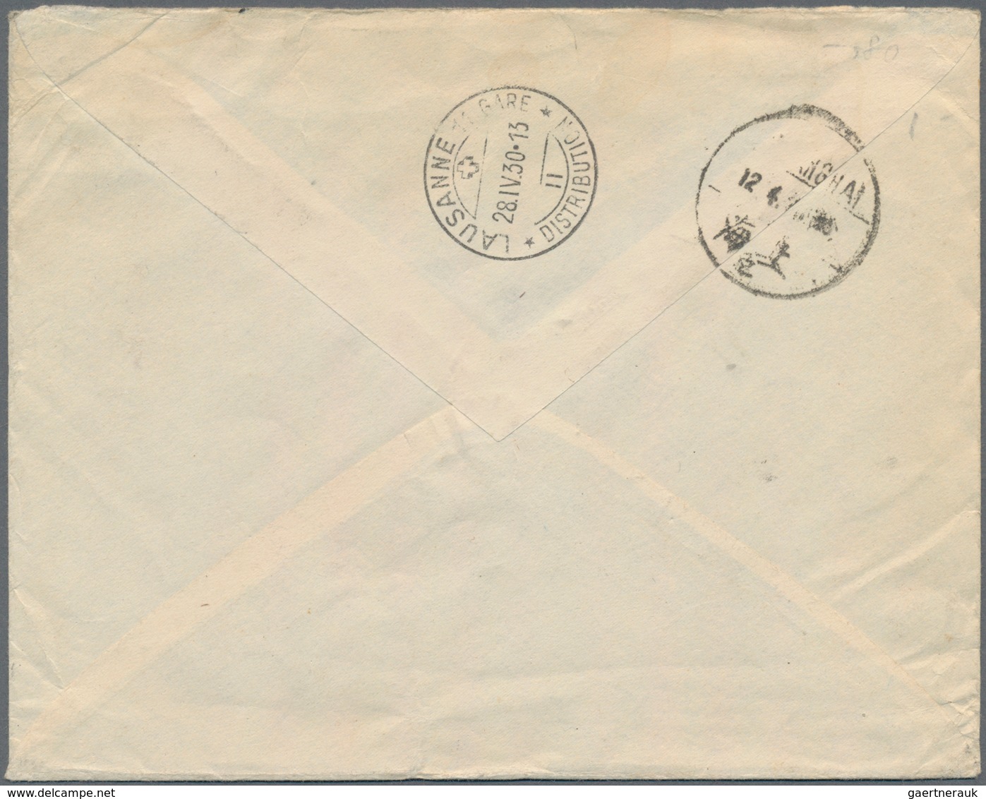 China - Provinzausgaben - Mandschurei (1927/29): 1923/29, Part-imprint Bottom Margin Copy 4 C. Ec. T - Mandchourie 1927-33