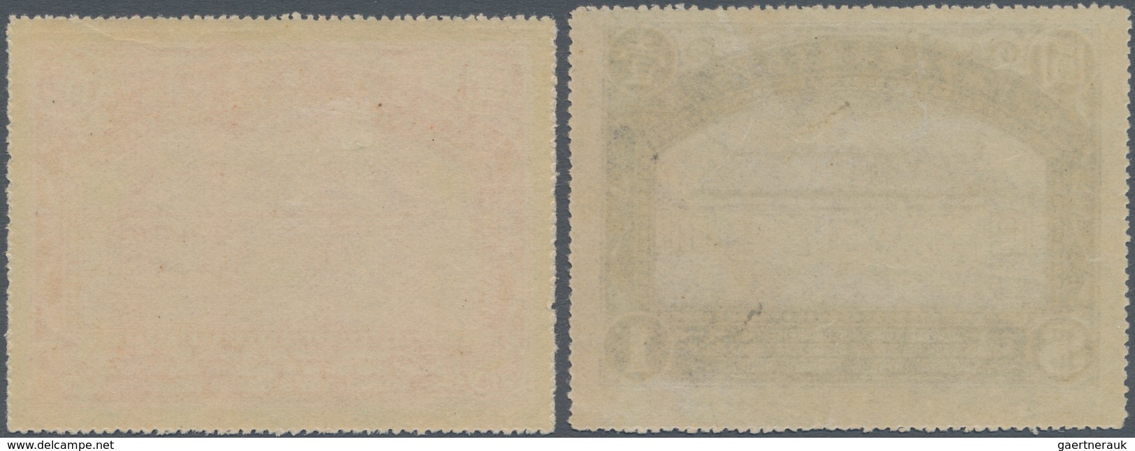 China - Besonderheiten: 1920 (ca.?), Two Revenue Stamps $1 Violet And $2 Red For Cigarette Tax Of Th - Autres & Non Classés