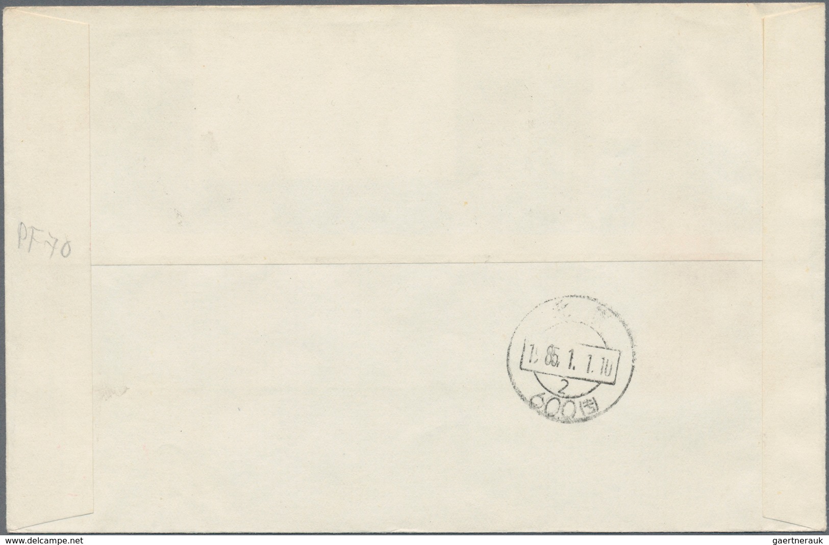 China - Volksrepublik - Ganzsachen: 1970/73, "paper Cut" Envelope 8 F. Green W. Imprint "Liu Ying Ju - Ansichtskarten