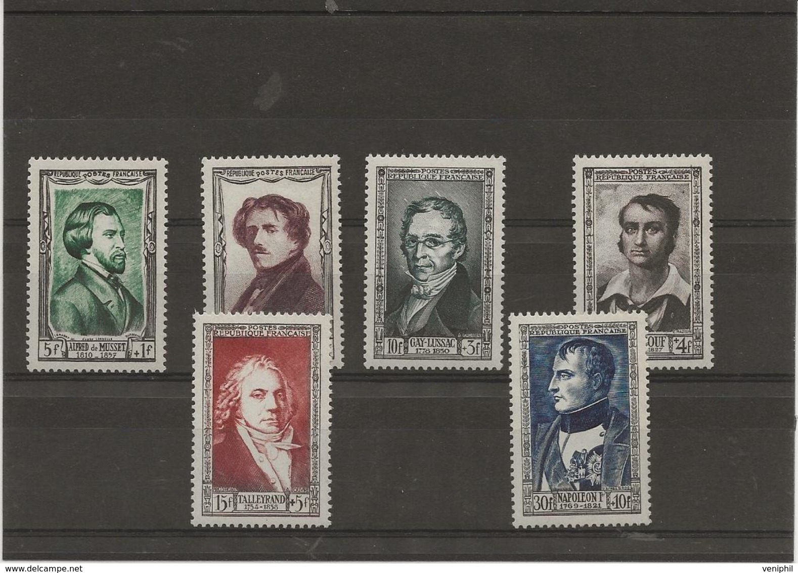 SERIE CELEBRITES N° 891 A 896  NEUF SANS CHARNIERE - COTE : 60 € - Unused Stamps