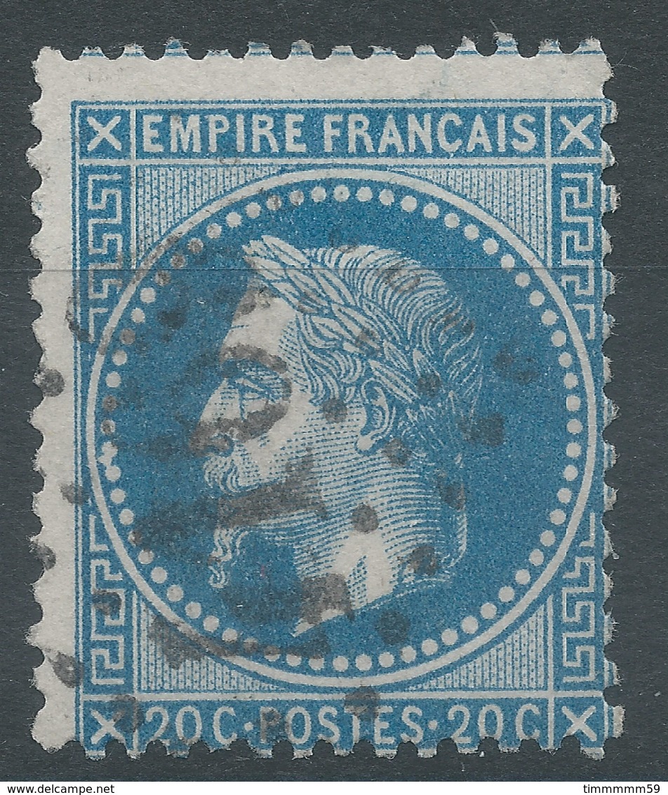 Lot N°52224  Variété/n°29B, Oblit PC 4169 Vesoul, Haute-Saône (69), Piquage - 1863-1870 Napoleone III Con Gli Allori