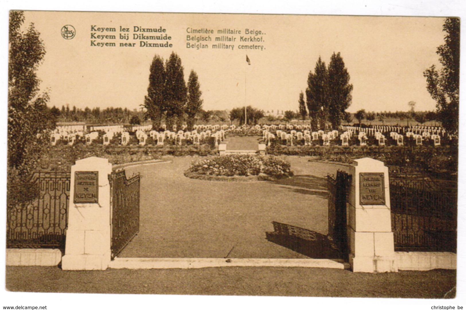 Diksmuide, Dixmude, Keiem, Belgisch Militair Kerkhof (pk67031) - Diksmuide